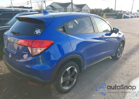 2018 Honda Hr-V Ex из США, поврежденный, VIN 3CZRU6H54JG721296